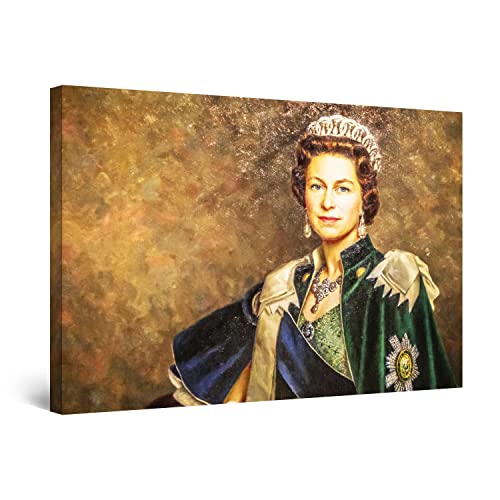 Brown Blue Queen
