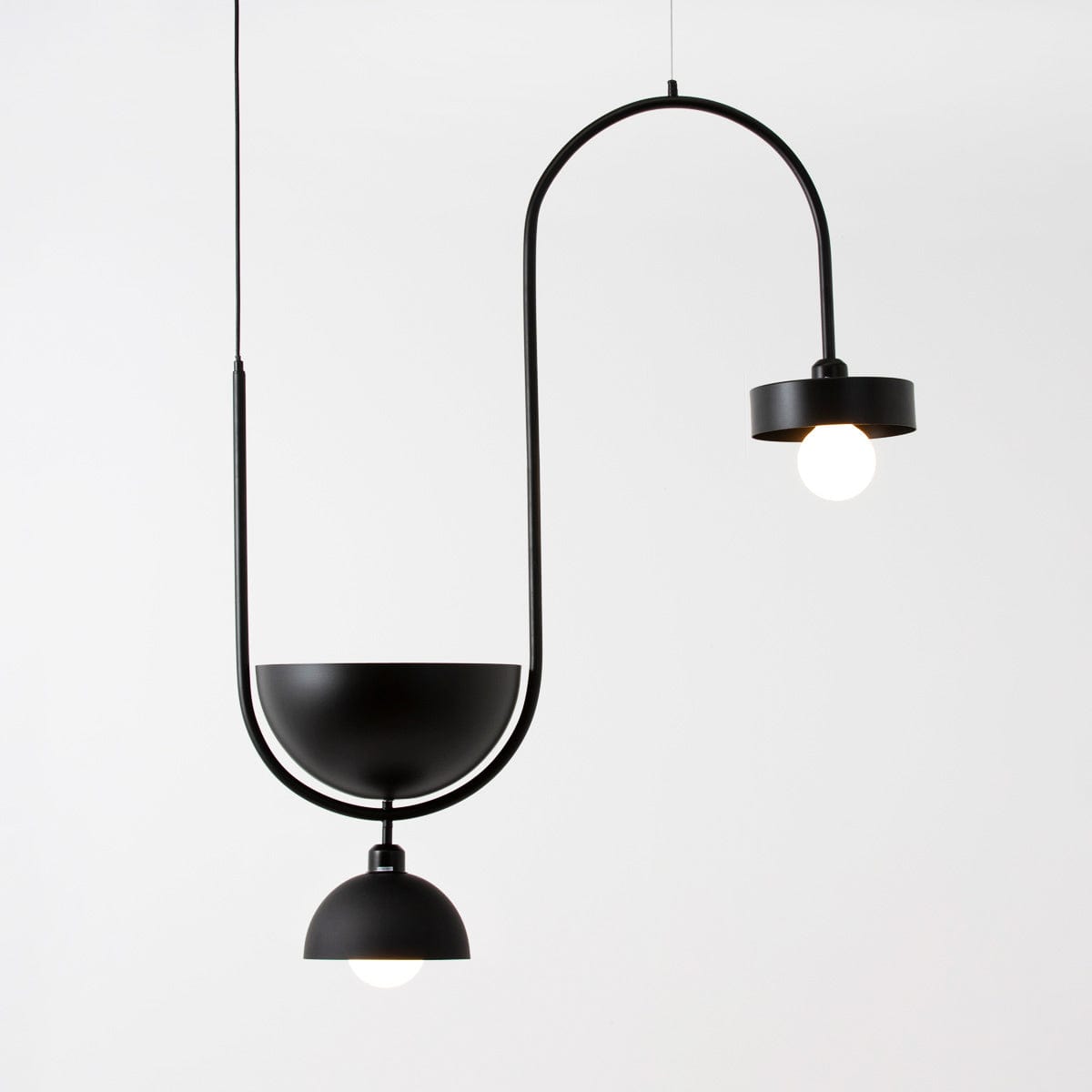 BELKI DUO Pendant Light - Modern Two-Light Hanging Fixture for Dining Room, Kitchen Island & Bedroom Lighting