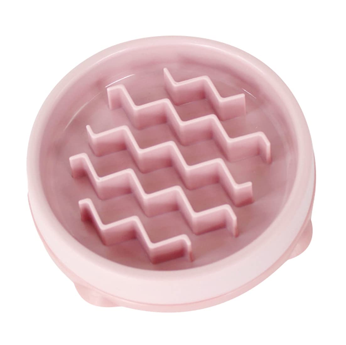 Slow Feeder dog bowl - Interactive pet bowl for small dogs & cats - Non-slip, anti-choke design prevents bloat - Fun training bowl for slow eating - Perfect for mealtime enrichment and portion control
