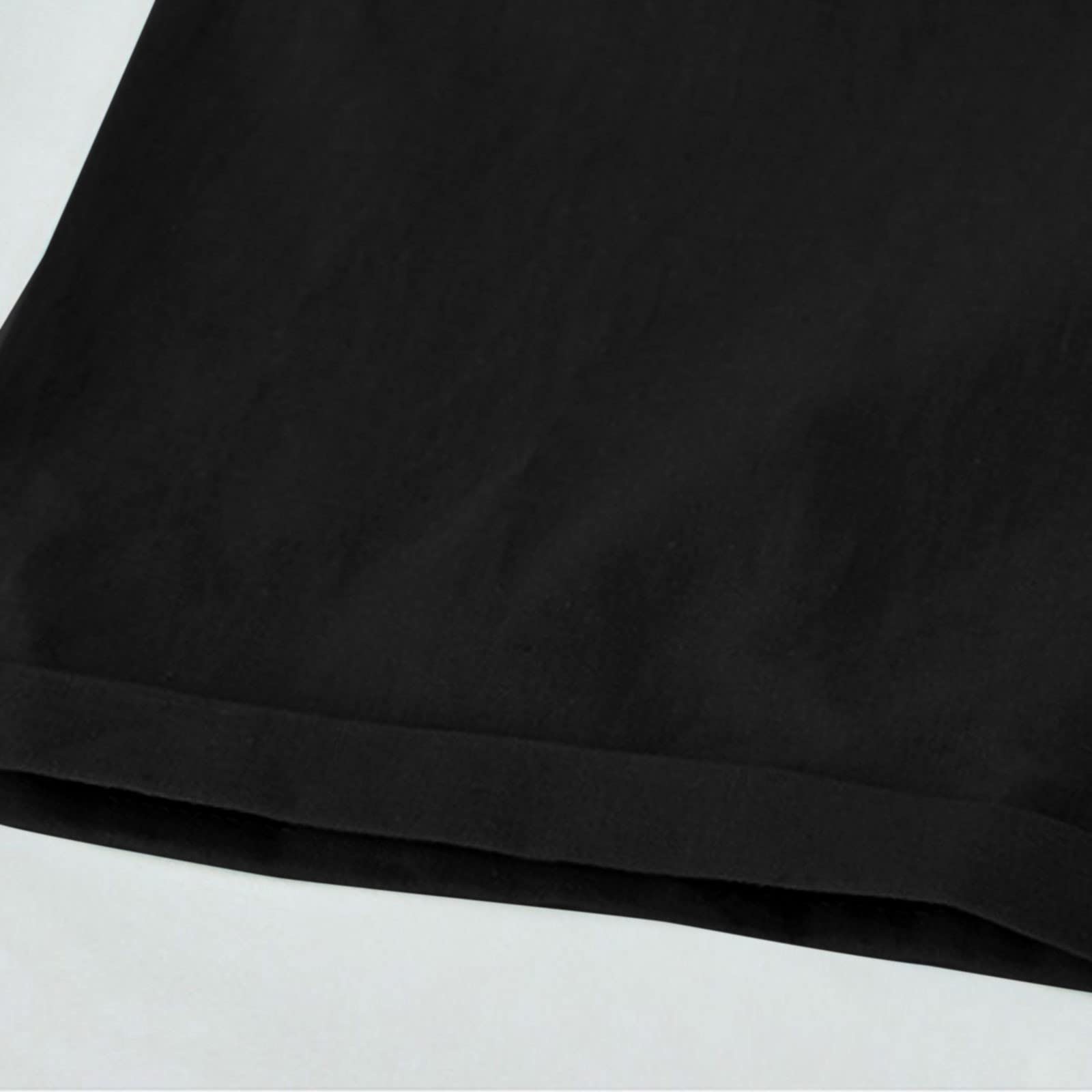 Women's Bermuda Shorts - Summer Cotton Linen Lounge Shorts for Casual Wear