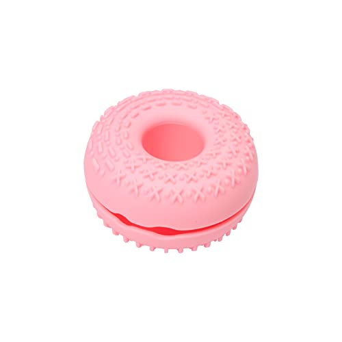 LTDH Silicone Makeup Brush Cleaner - Portable Brush Washing Tool for All Brush Types (Pink) | Perfect for Home & Travel Makeup Brush Cleaning