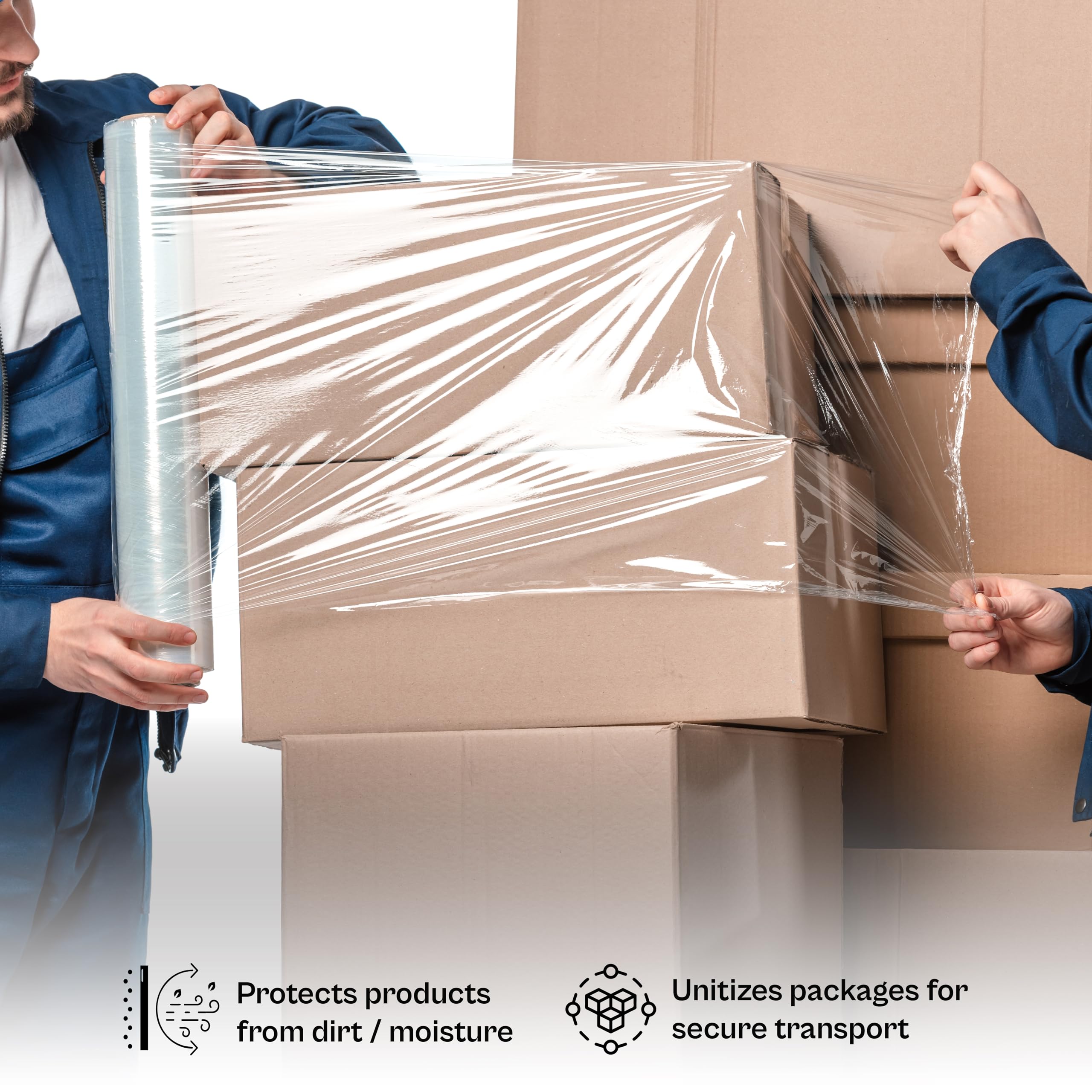 Clear Stretch Wrap 18