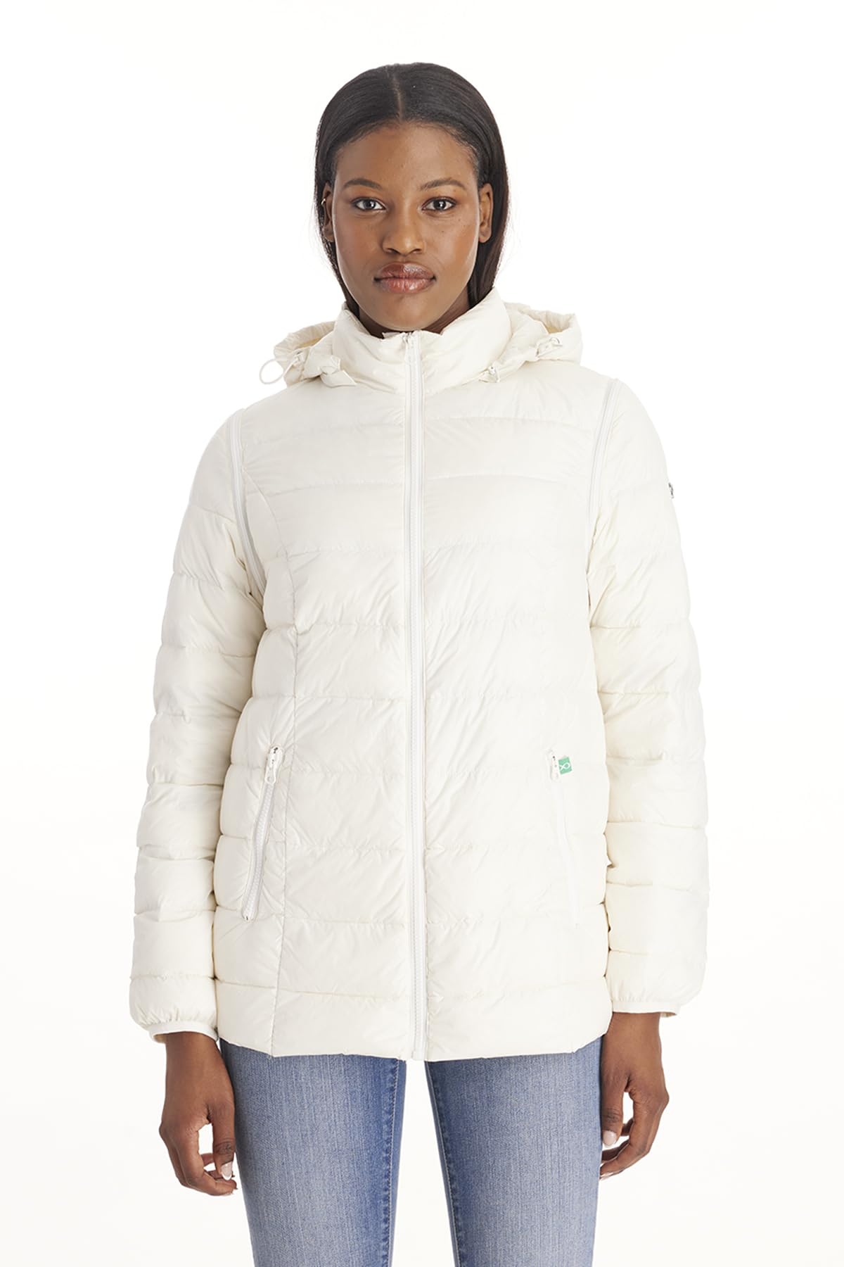 Maternity Down Jacket with Patented 3-in-1 Extender Panel for Pregnant Women & Baby-Wearing Moms - Perfect for Winter Outdoor Activities & Nursing Comfort