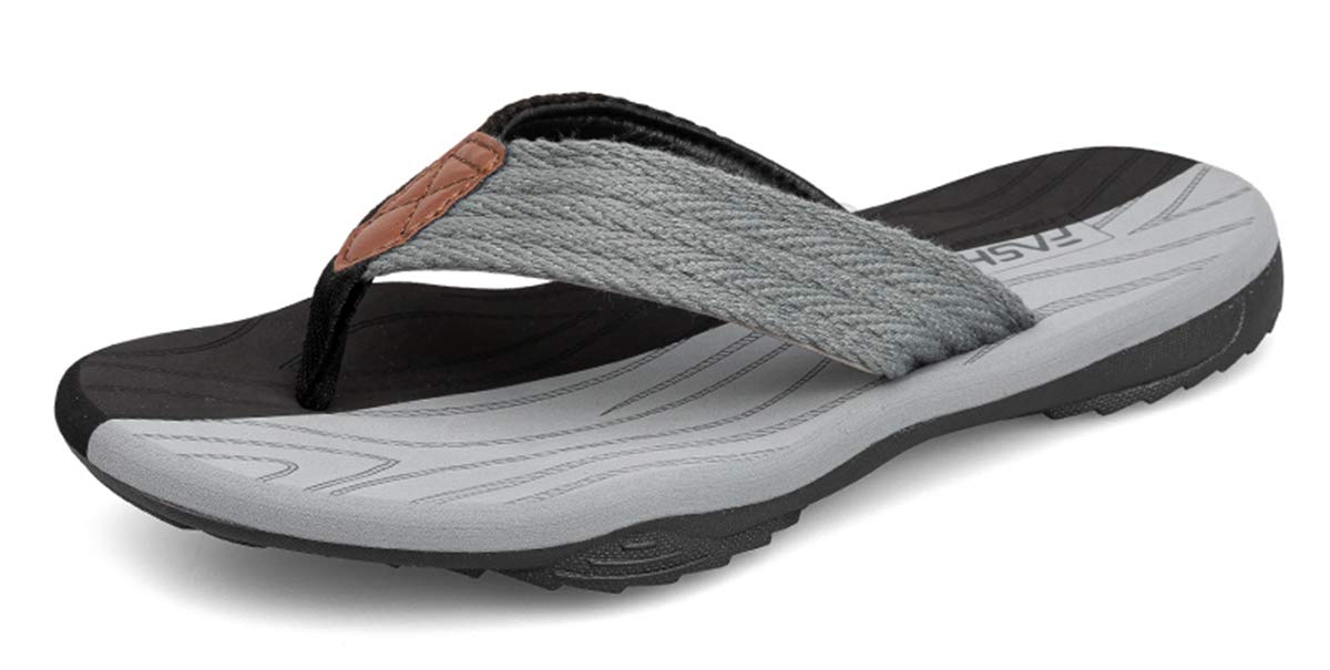 ChayChax Men's Flip Flops - Comfortable Non-Slip Outdoor Sandals for Beach, Pool, Gym & Casual Wear - Lightweight Thong Slippers for Summer Sports & Travel
