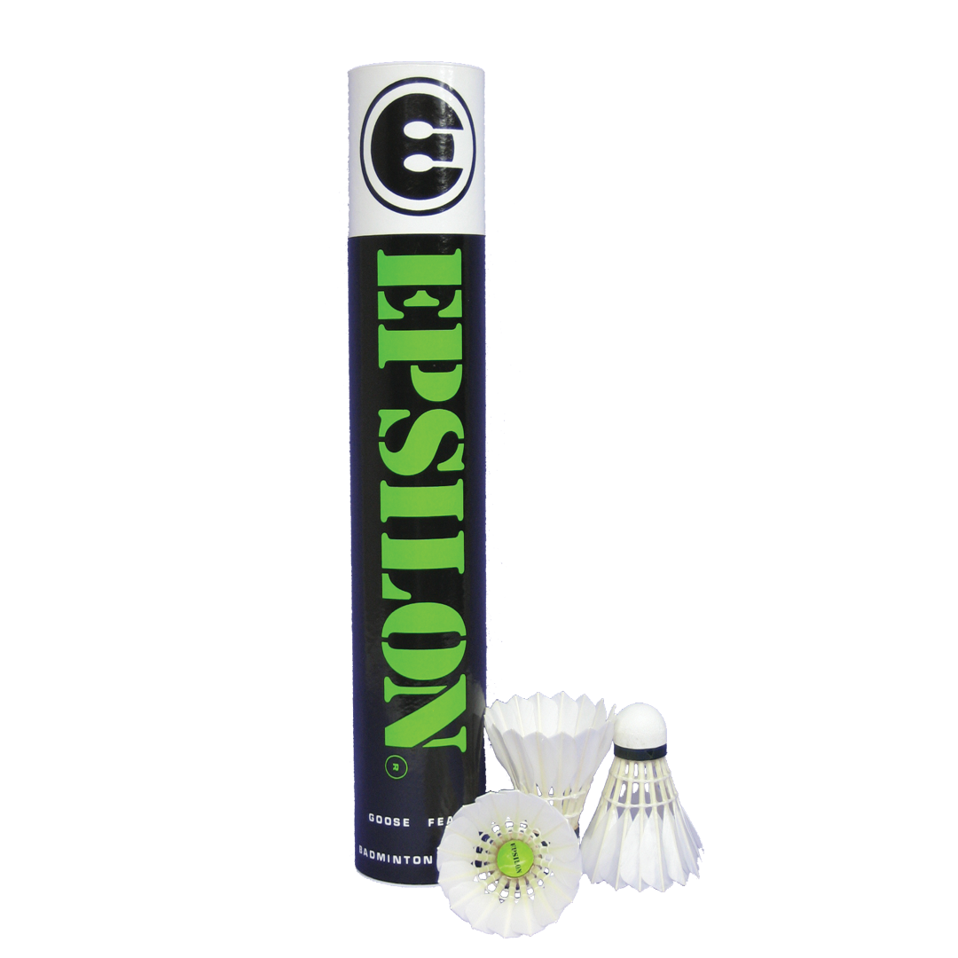 Premium Feather Epsilon 606 Badminton Shuttles - High-Quality Goose Feather Shuttlecocks for Professional & Recreational Play - Perfect for Tournaments, Training & Casual Games