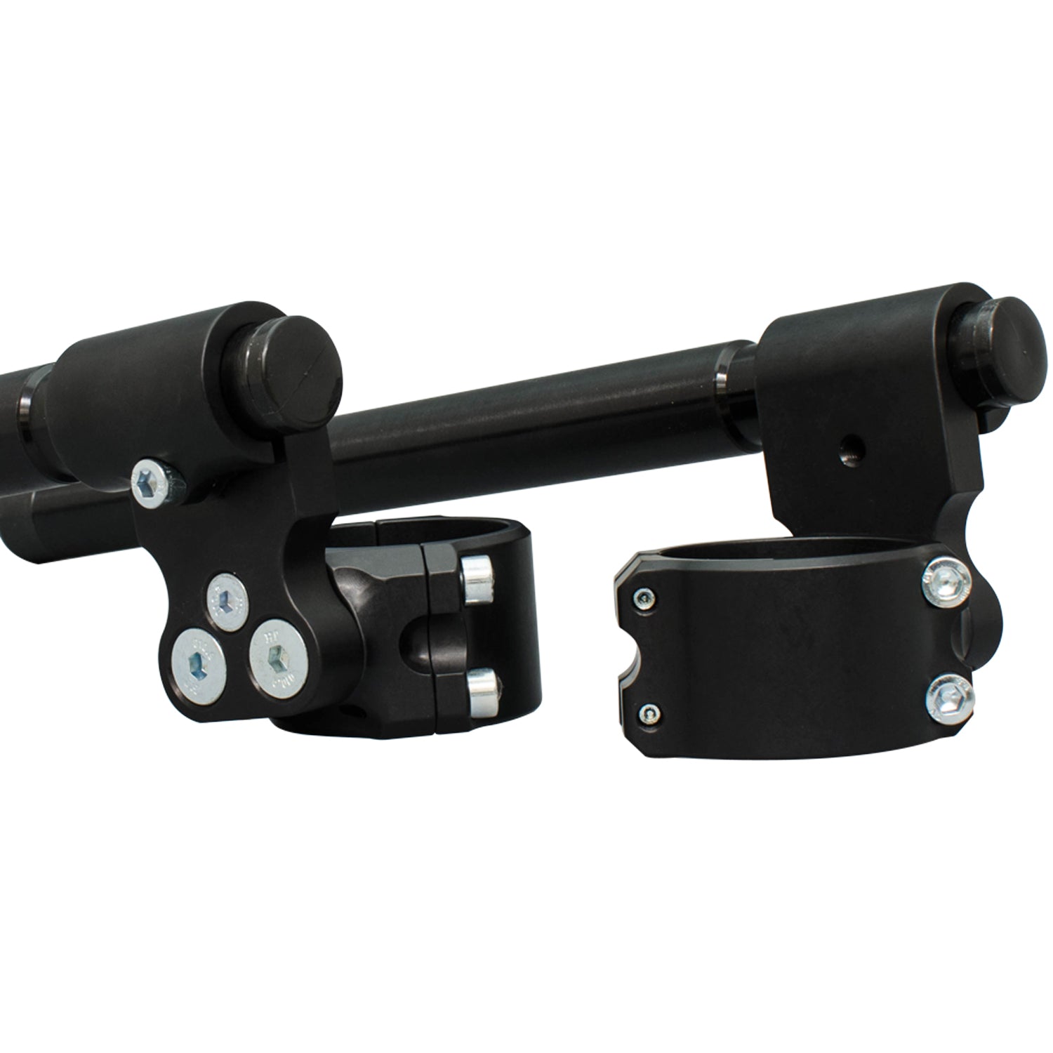 2 Inch Clip-On Handlebar Risers for Motorcycles - Compatible with 1