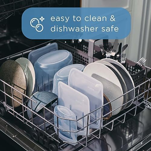 Stasher Premium Silicone Reusable Food Storage Bags - 6-Cup Bowl | BPA-Free, Leakproof, Eco-Friendly | Microwave, Dishwasher, Oven & Freezer Safe | Perfect for Meal Prep, Sous Vide Cooking & Snack Storage