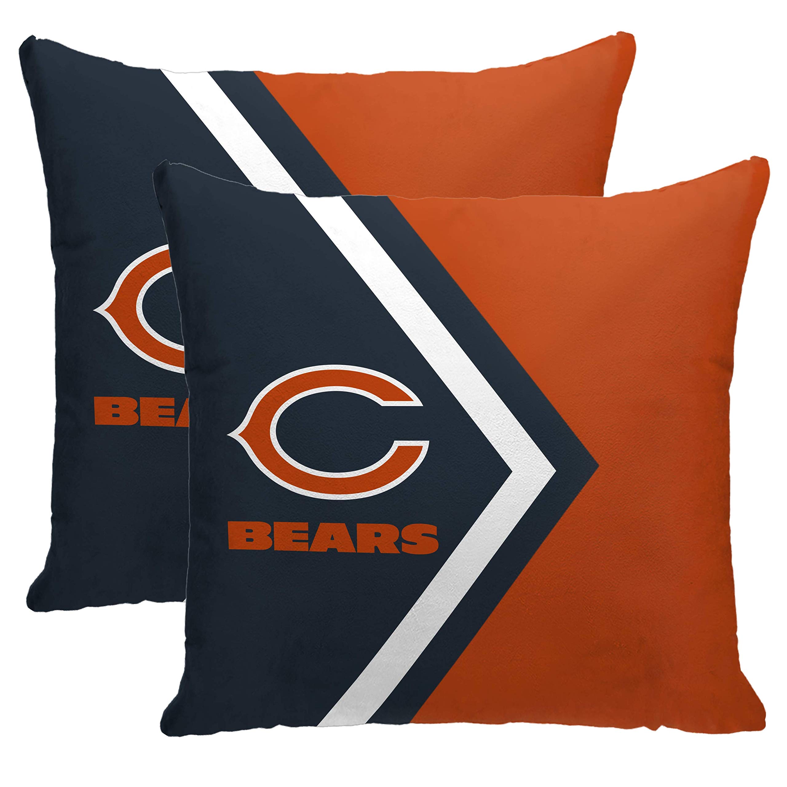 Officially Licensed NFL Side Arrow Poly Span Throw Pillows 2 Pack - 16