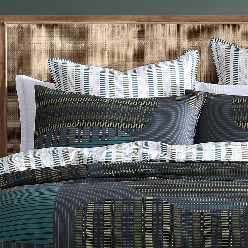 Premium Hemsworth Charcoal Quilt Cover Set - Super King Size Bedding | Soft & Breathable for Luxurious Sleep | Perfect for Master Bedrooms & Guest Rooms