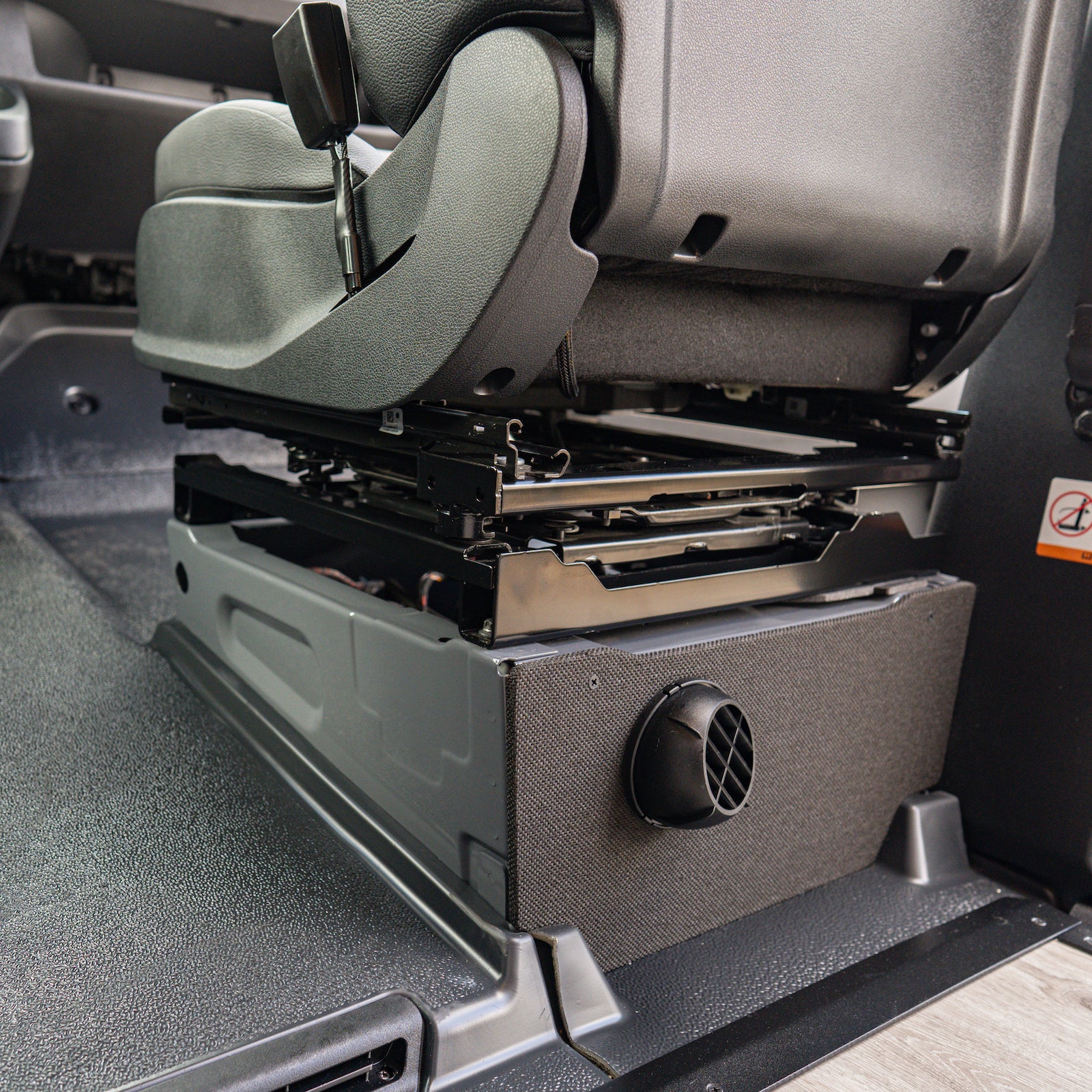 2007+ Mercedes Sprinter Van Seat Swivel Base - 360 Degree Rotating Passenger Seat for Easy Access & Comfort | Perfect for Campers, RVs & Work Vans