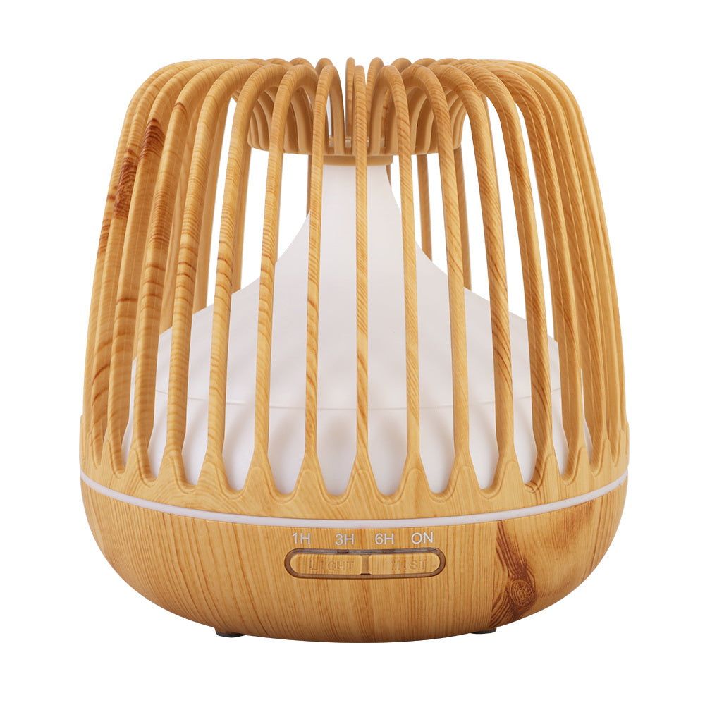 Devanti 4-in-1 Aroma Diffuser & Essential Oil Humidifier - 500ml Ultrasonic Aromatherapy for Home, Office, Yoga & Spa Relaxation