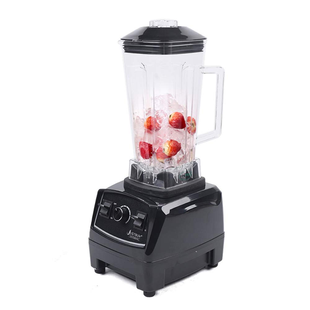 2200W Commercial Food Blender Mixer - 2L Heavy Duty Countertop Blender for Fruits, Smoothies, Shakes & Soup - High Speed Juicer Extractor for Restaurant, Cafe & Home Kitchen Use