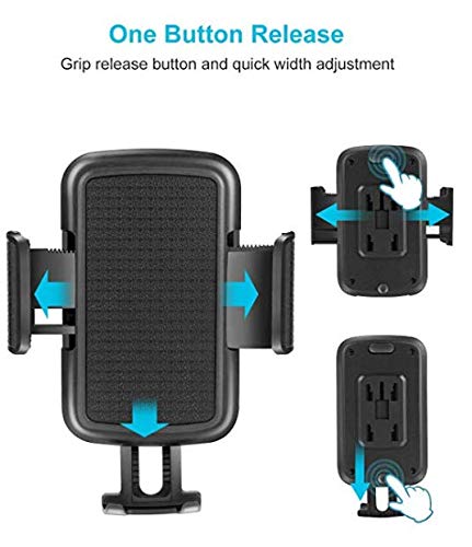 Universal Car Cup Holder Phone Mount - Adjustable Gooseneck Cradle for Smartphones - Perfect for Driving & Navigation