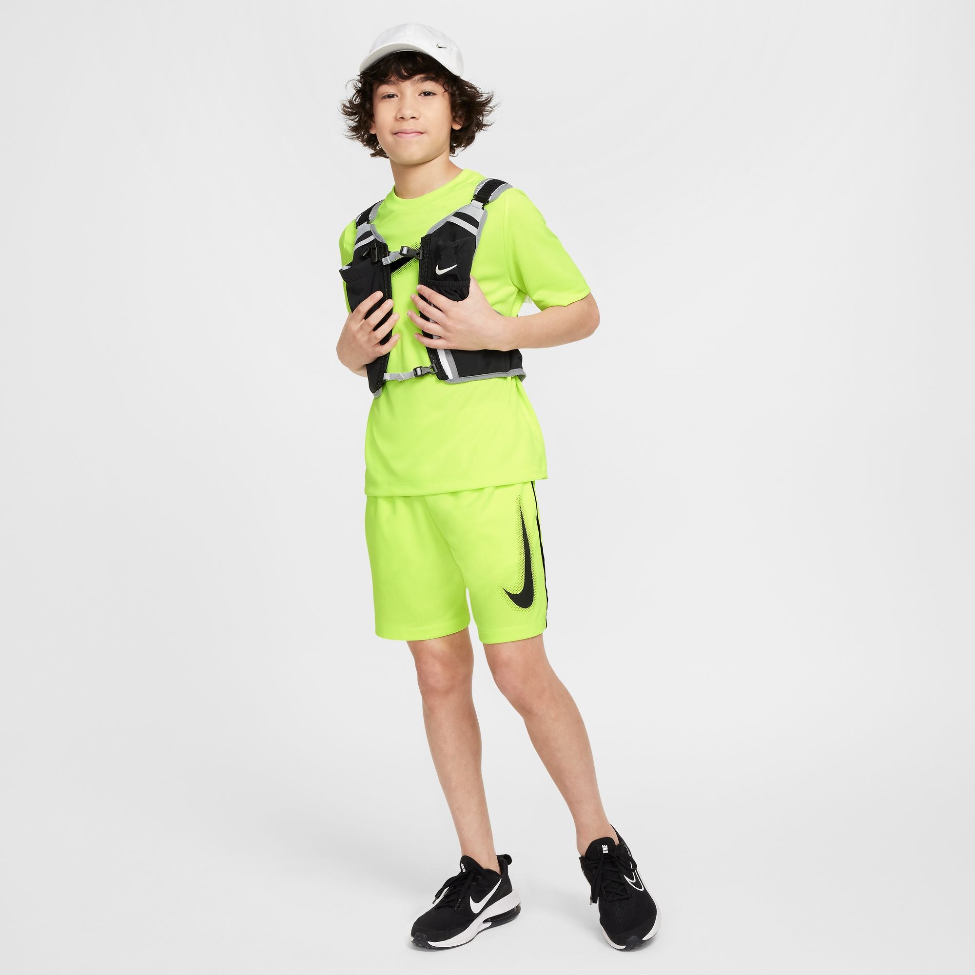 Nike Boys' Dri-FIT Multi+ Youth Running Shorts - Lightweight, Breathable & Quick-Dry for Sports, Gym & Outdoor Activities
