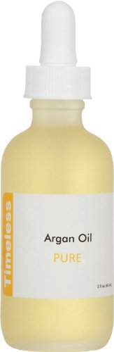100% Pure Moroccan Argan Oil for Hair & Skin - 2 oz Bottle - Natural Moisturizer for Dry Hair, Face & Body - Vegan & Cruelty-Free