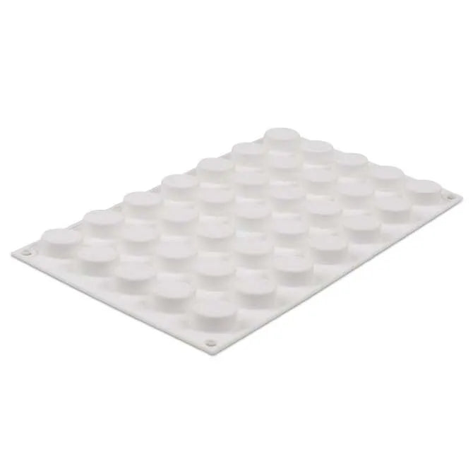 Micro Flex Oval 5 Silicone Mold - 35 Cavity Baking Molds for Cupcakes, Candies, Chocolates & DIY Crafts | Perfect for Home Baking, Party Treats & Gift Making