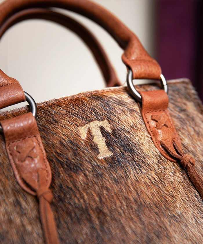 Trinity Ranch Genuine Hair-On Cowhide Leather Mini Crossbody Purse - Stylish & Durable for Everyday Use, Travel, and Casual Outings