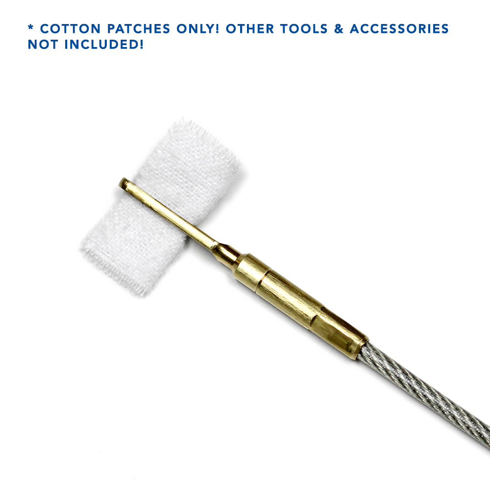 Premium Bore Cleaning Jag Set - Bronze & Mop Brushes with Patch Holder for 8-22 Thread | Gun Barrel Maintenance Kit for Rifles & Pistols | Perfect for Hunting, Shooting Range & Firearm Cleaning