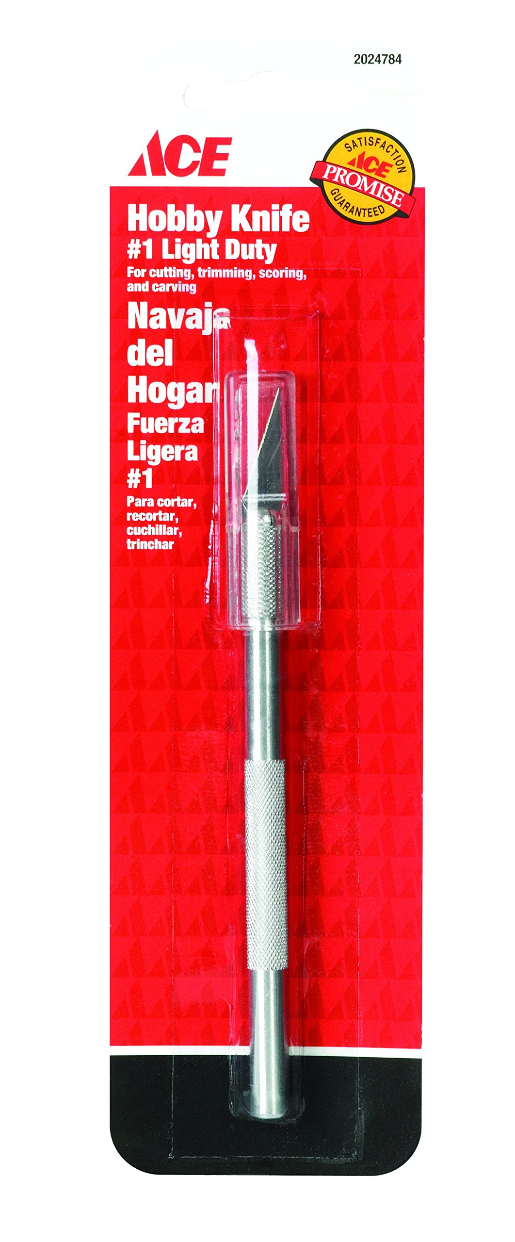 Ace Hobby Knife - Precision Crafting Tool for DIY Projects, Model Building & Art (2024784a) | Perfect for Scrapbooking, Woodworking & Detailed Cutting Tasks