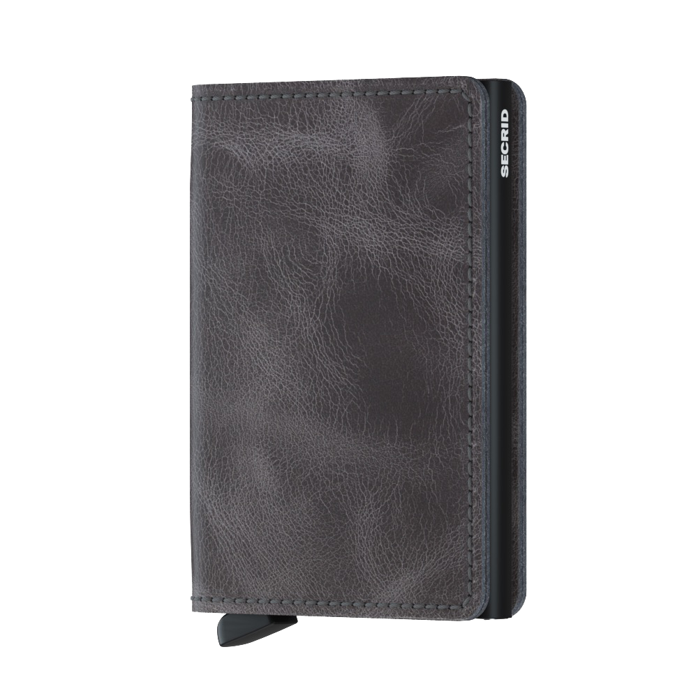 SECRID Slimwallet Vintage - RFID Blocking Leather Wallet for Men & Women | Compact & Stylish Card Holder for Everyday Use, Travel & Business