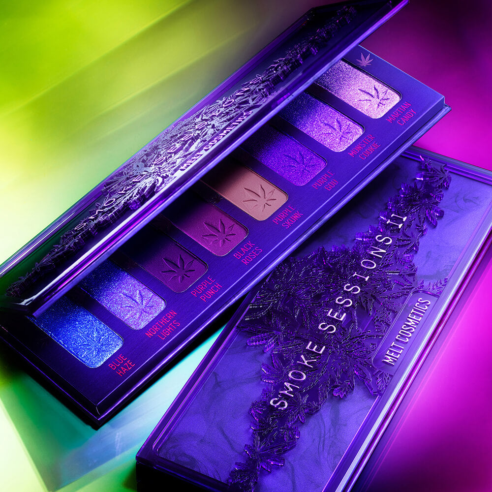 Melt Cosmetics Smoke Sessions II Eyeshadow Palette - 12 Highly Pigmented Matte & Shimmer Eyeshadows for Smoky Eye Looks | Vegan & Cruelty-Free Makeup | Perfect for Night Out, Party & Special Occasions
