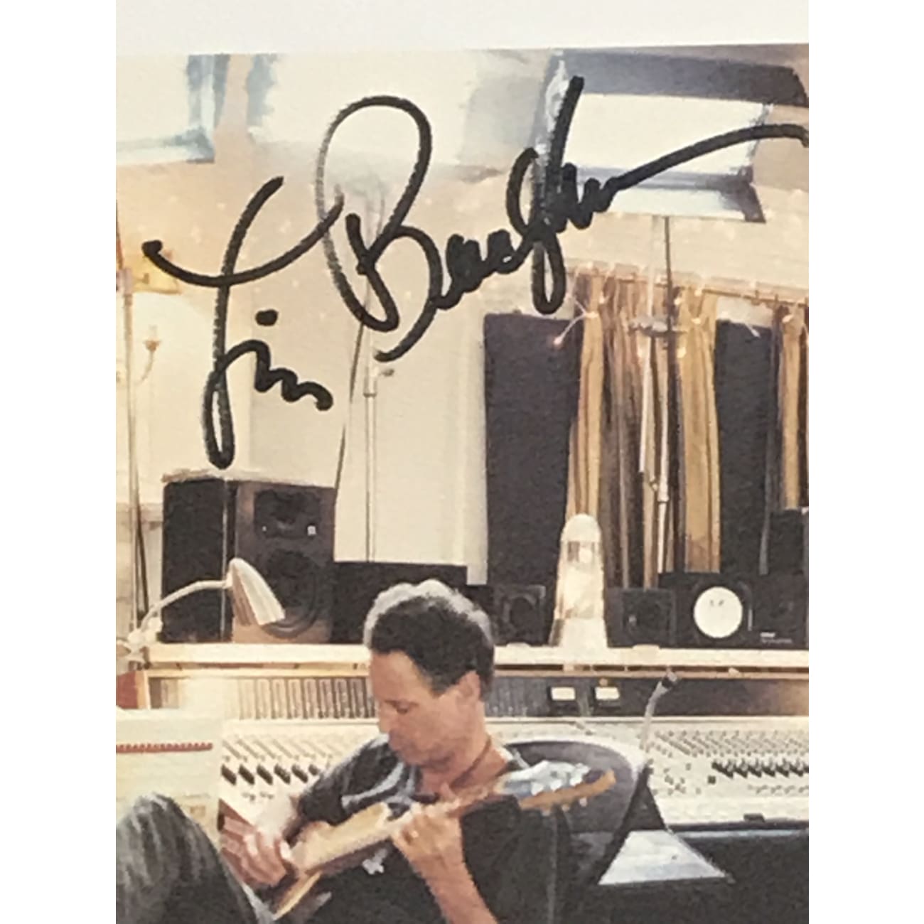 Rare Fleetwood Mac Signed Lithograph - Authenticated by BAS LOA (Buckingham, Fleetwood, McVie, Nicks) - Perfect for Music Memorabilia Collectors & Rock Decor