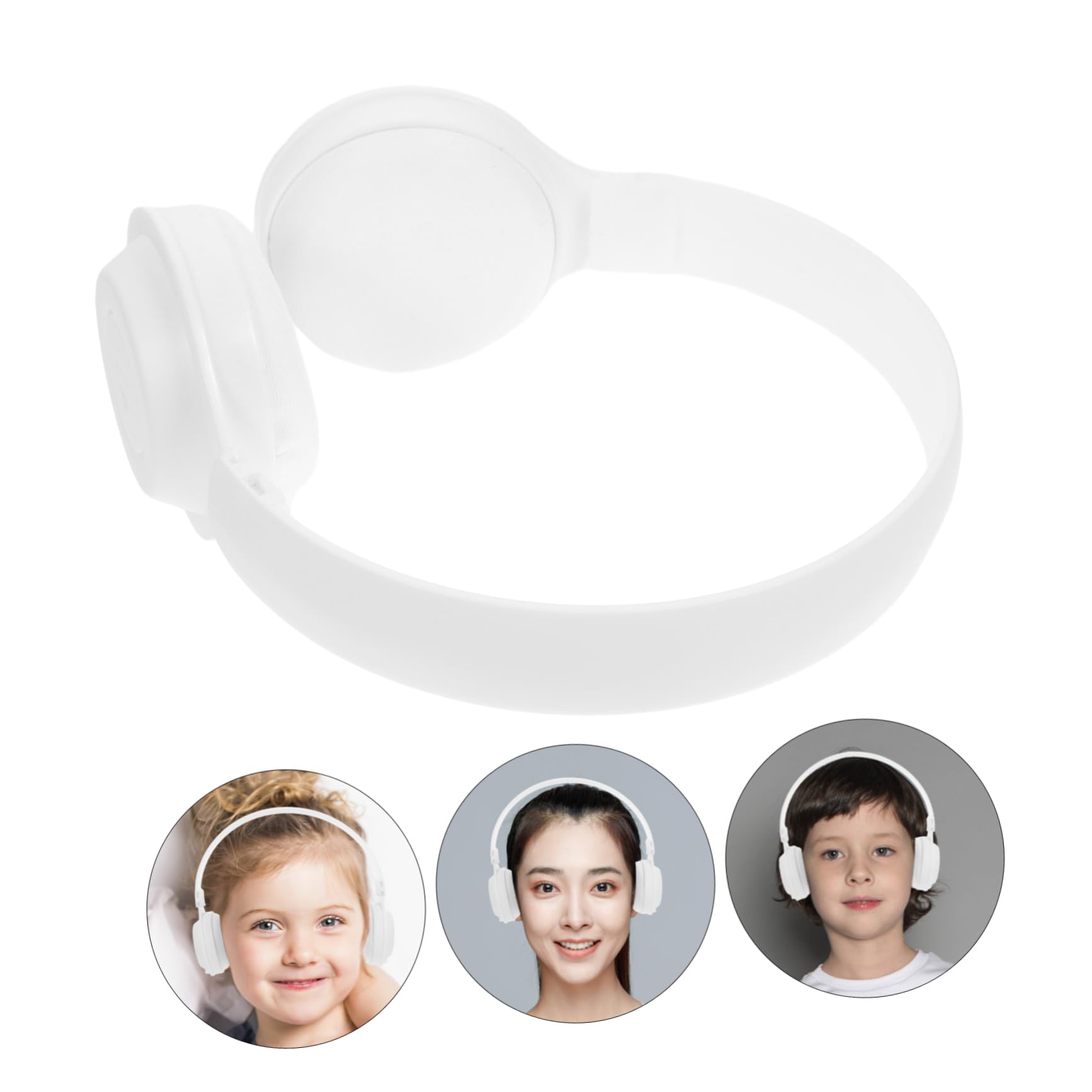 Hemobllo 2-Pack Fake Headphones for Kids - Sports & Gaming Earphone Props - Perfect for Cosplay, Performances, and Video Content Creation