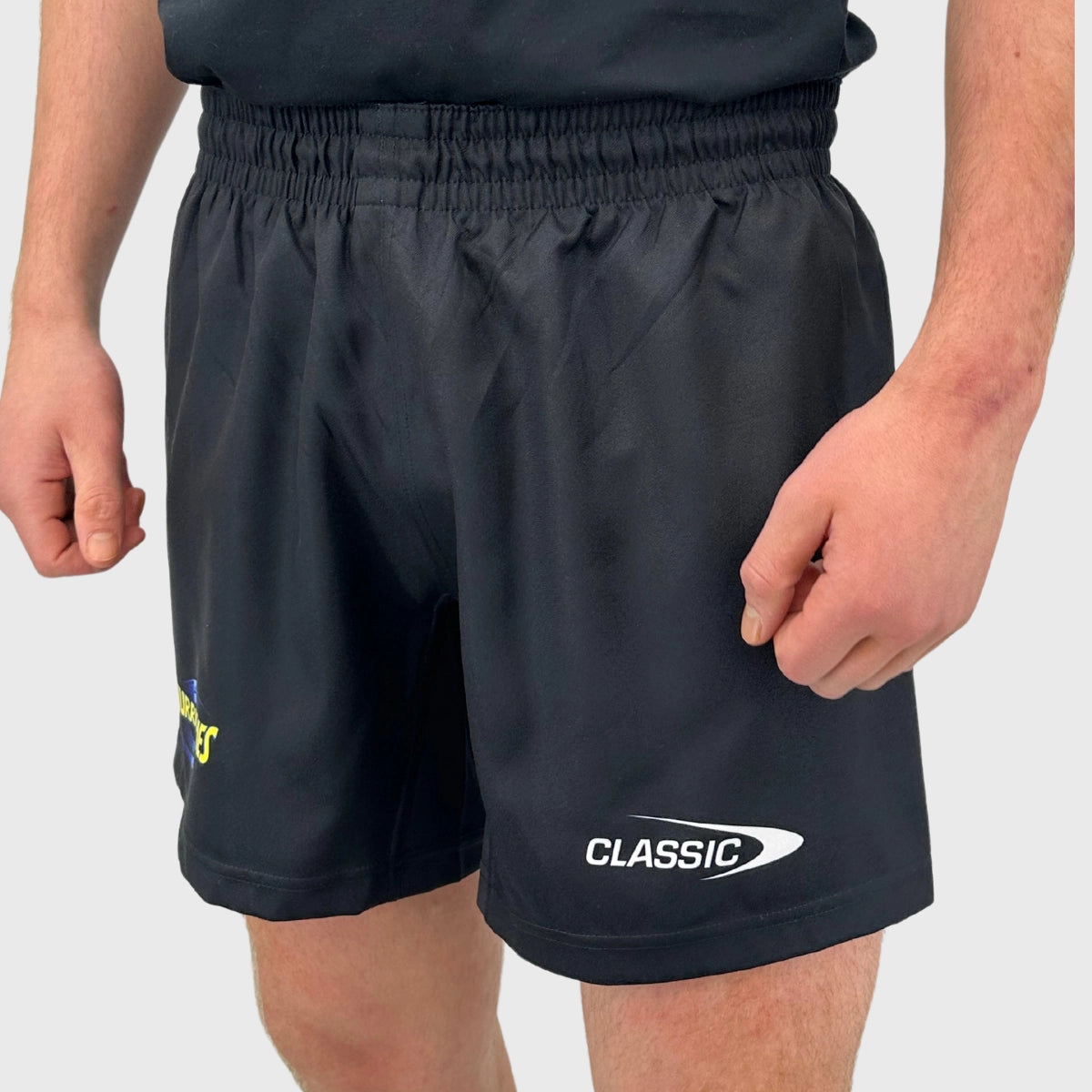 Classic Hurricanes Super Rugby Onfield Shorts - Men's Breathable Quick-Dry Sports Shorts for Rugby Training & Matches - Perfect for Rugby Players and Fans