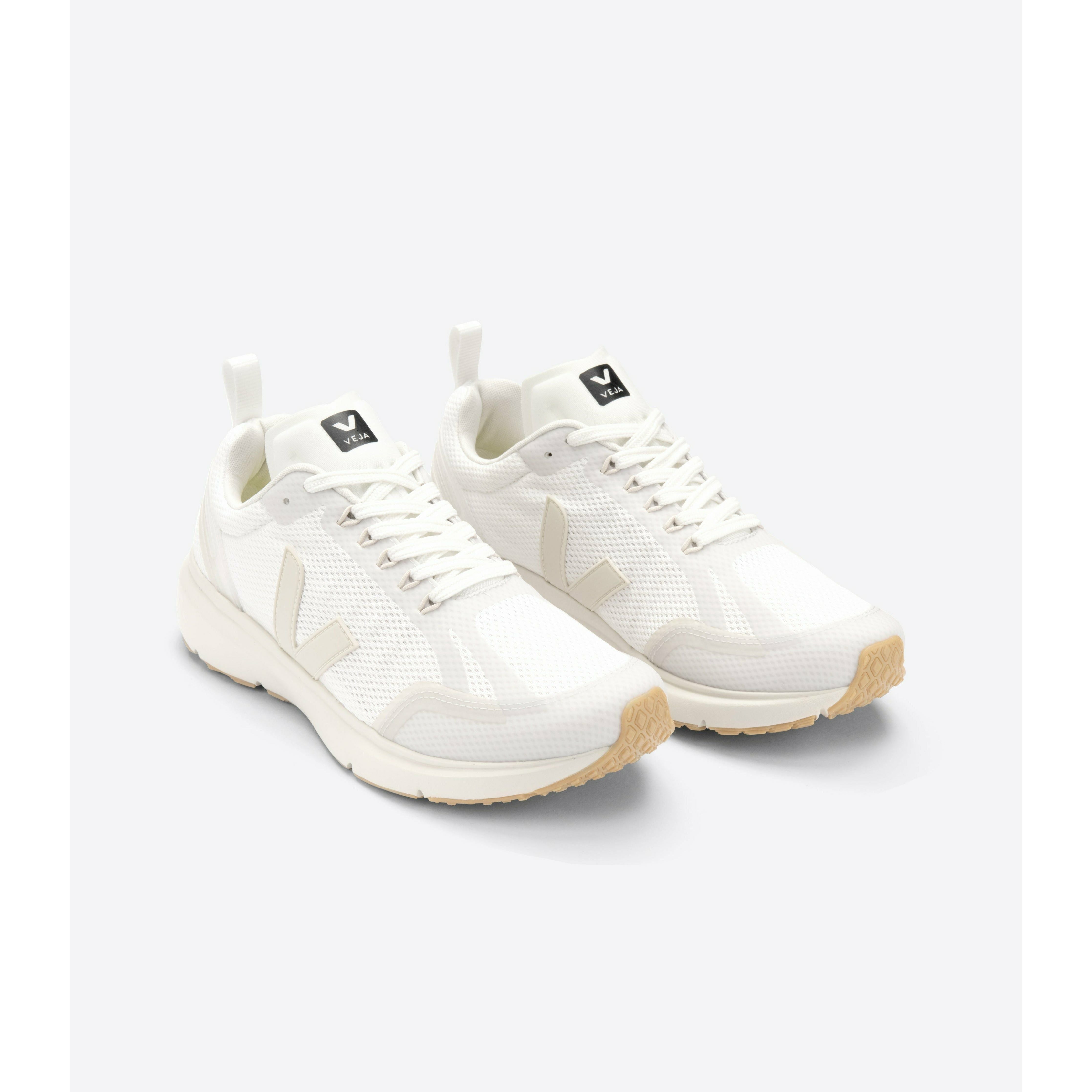 Veja Women's Condor 2 Alveomesh White Pierre Sneakers - Eco-Friendly Vegan Leather Casual Shoes for Walking, Running & Everyday Wear