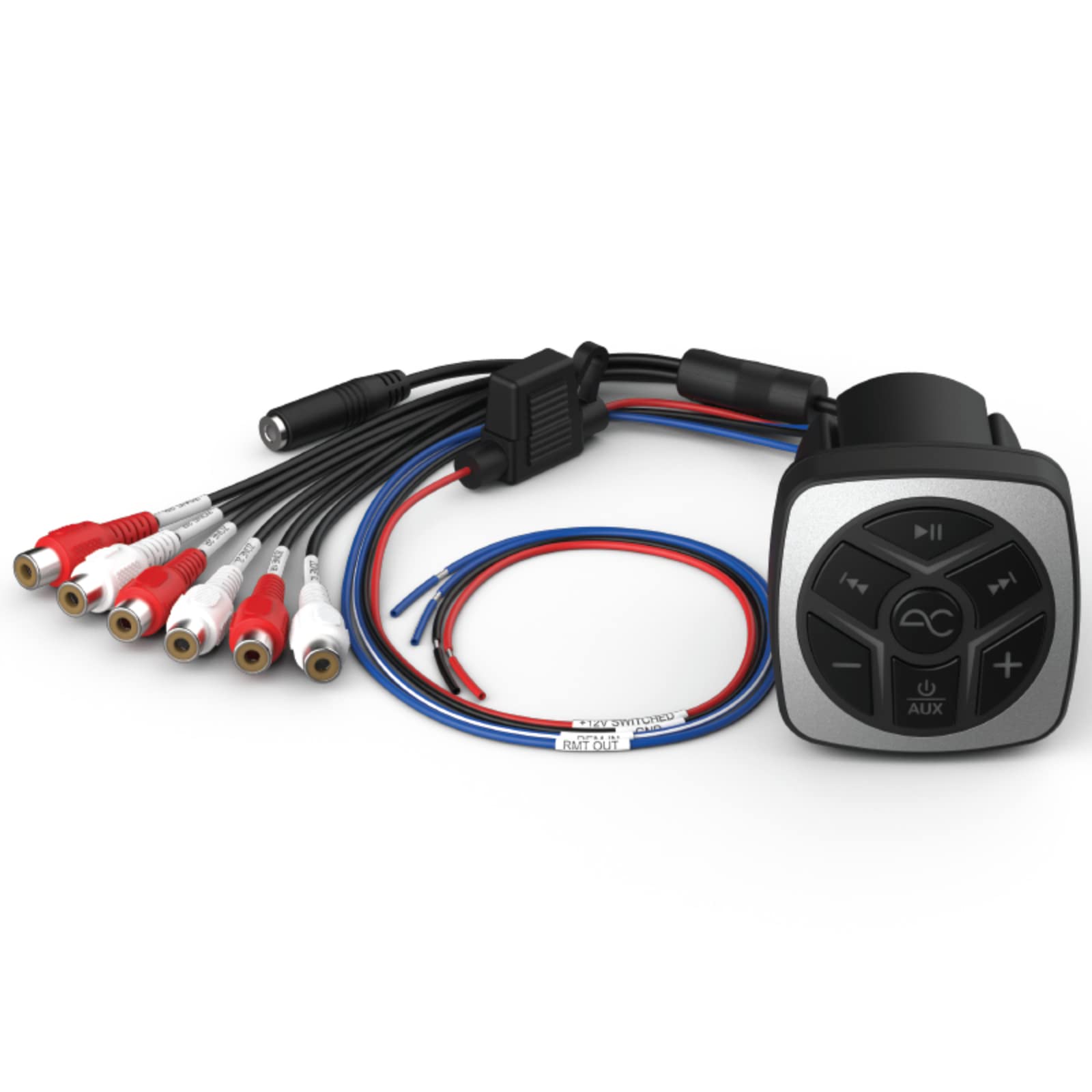 AudioControl All-Weather Bluetooth Controller & Streamer - Waterproof Wireless Audio Receiver for Outdoor, Pool, and Marine Use