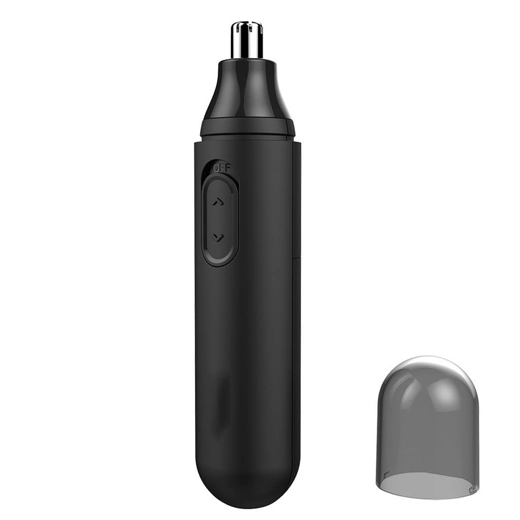 Electric Nose Hair Trimmer - Stainless Steel Portable Mini Shaver for Men & Women - Painless & Rechargeable - Perfect for Travel, Home & Personal Grooming