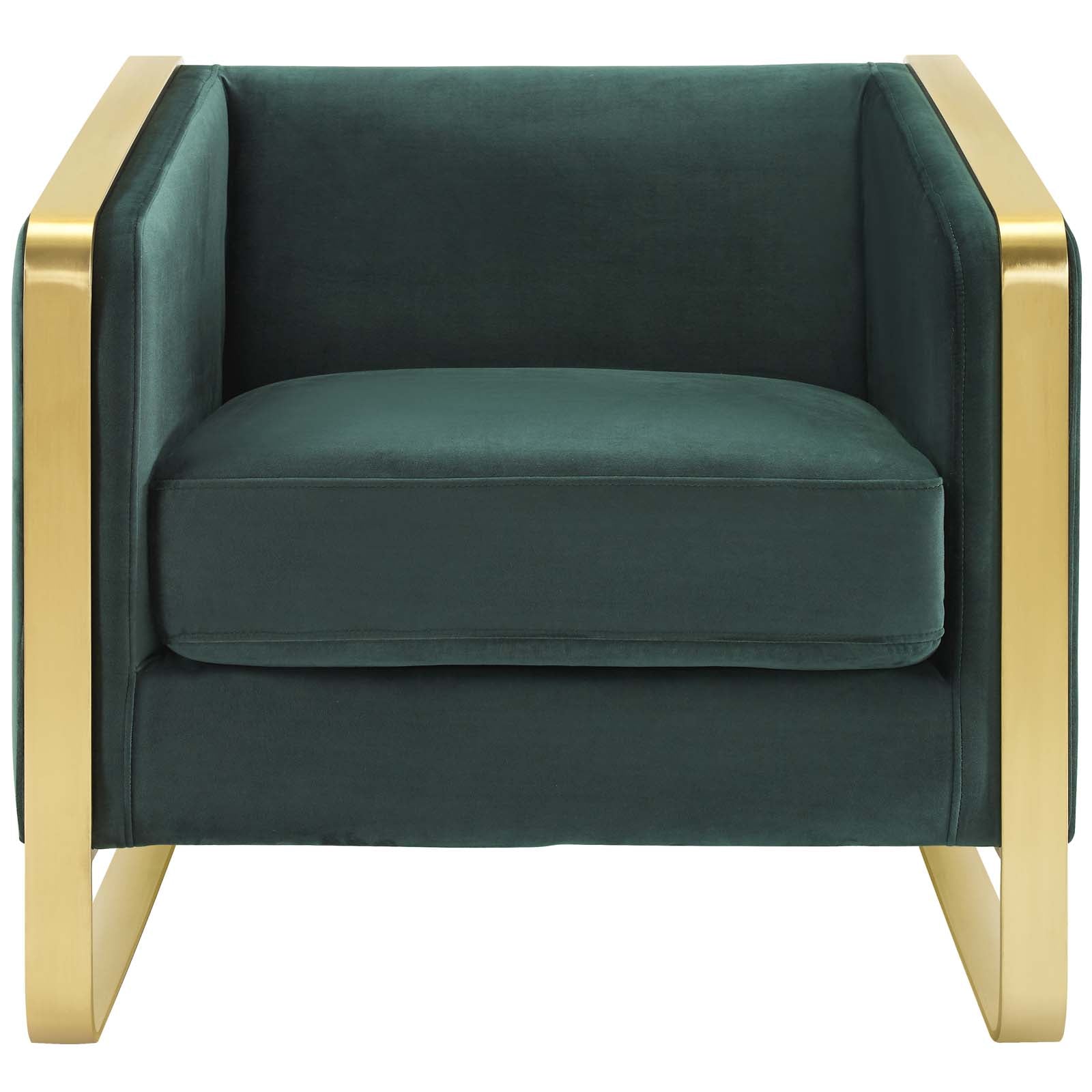 Luxury Velvet Armchair Set of 2 - Modern Accent Chairs for Living Room, Bedroom & Office - Soft Performance Fabric for Comfortable Seating