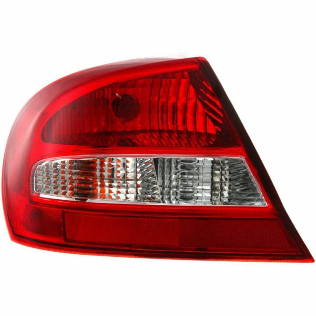 2003-2005 Chrysler Sebring Coupe Rear Tail Lights Pair - Driver & Passenger Side - Replaces CH2800175 CH2801175 MN133289 MN133290 - Perfect for Night Driving Safety and Vehicle Restoration Projects