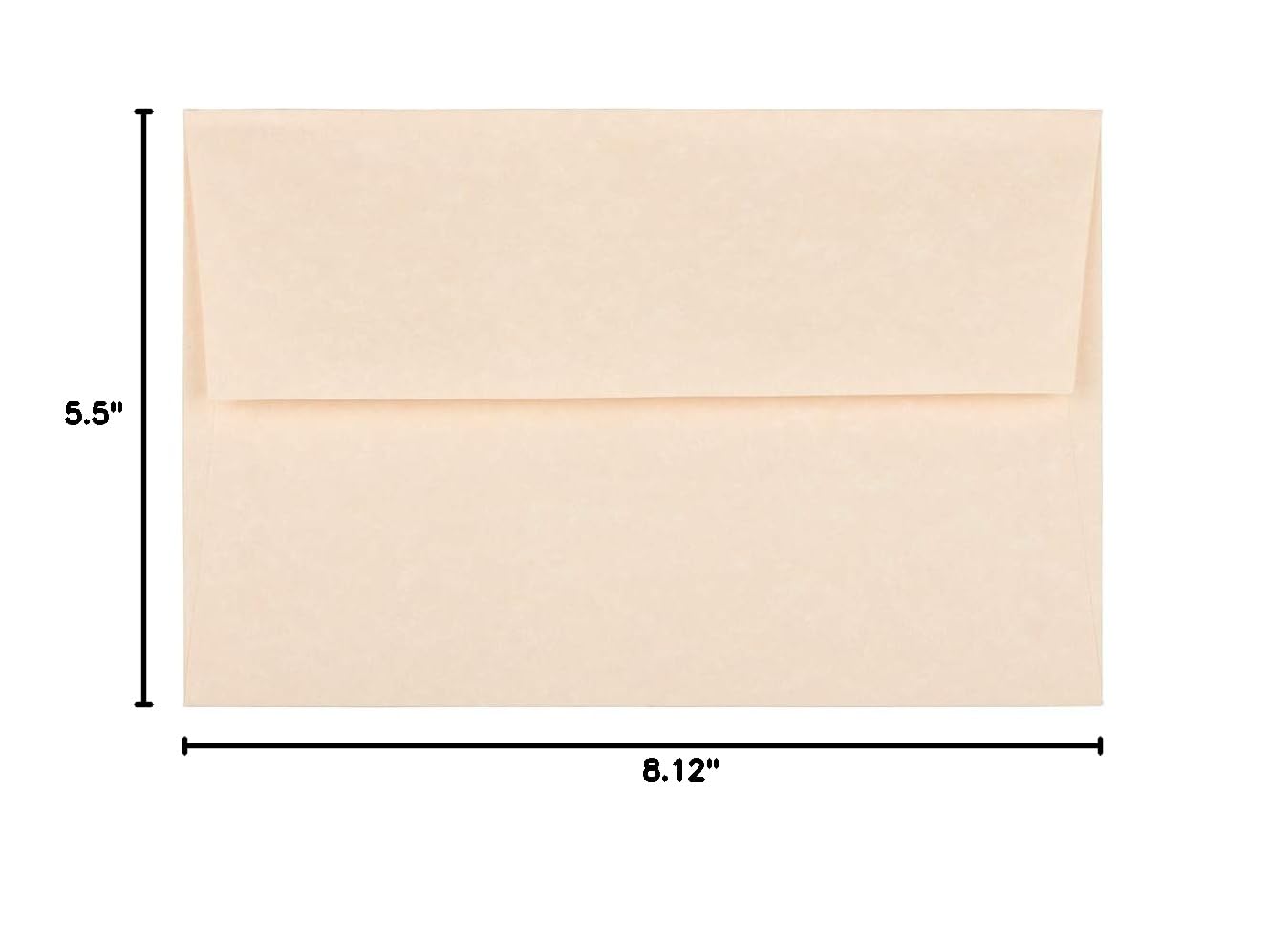 JAM PAPER A8 Parchment Invitation Envelopes 5.5
