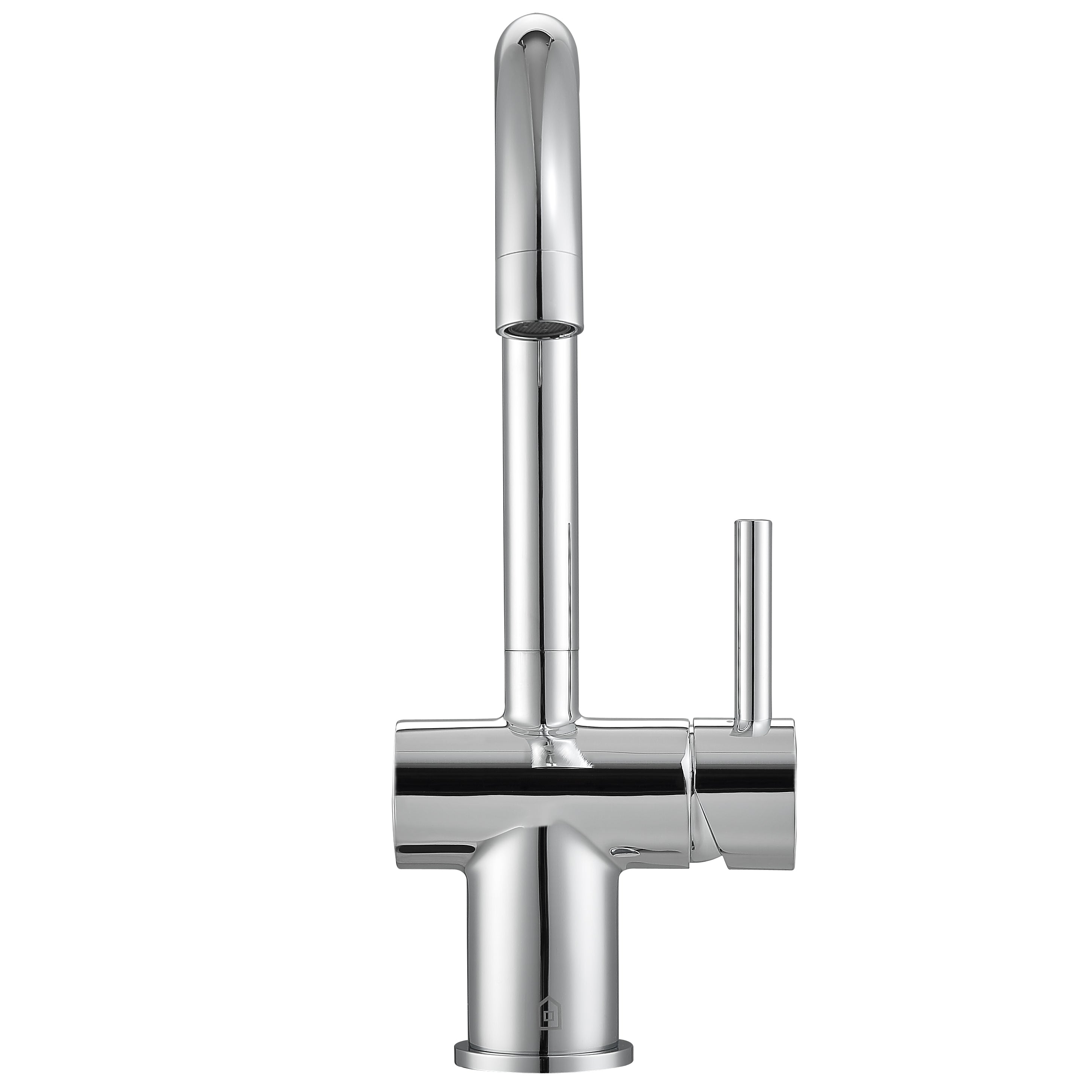 Ancona Aria Single Handle Bathroom Faucet with Chrome Finish - Modern Water-Saving Design for Sink, Vanity & Powder Room (Easy Installation, ADA Compliant)