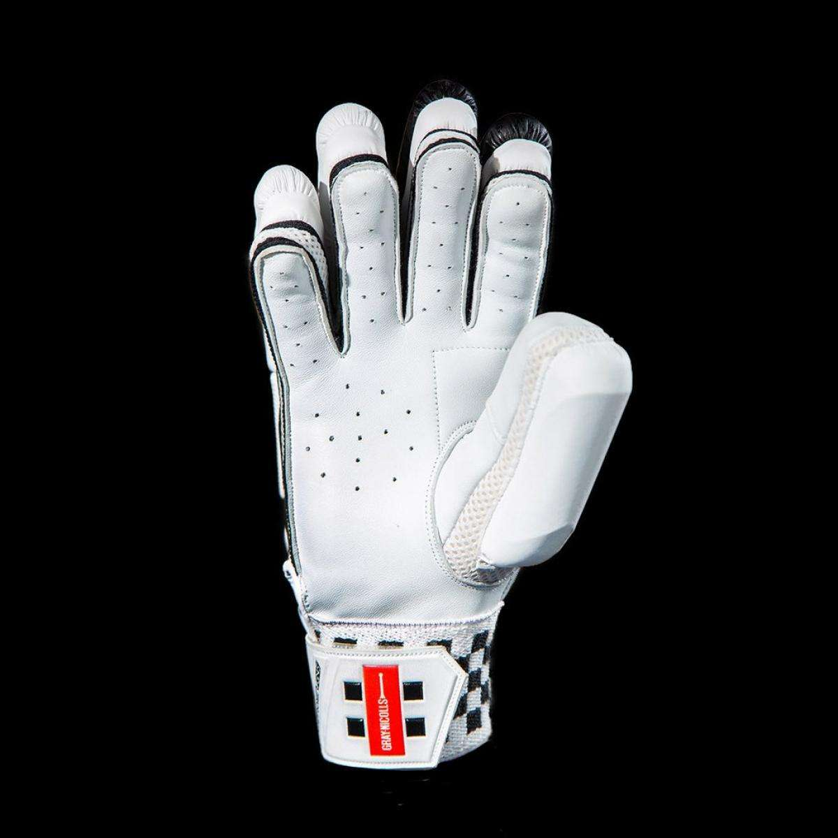 Gray Nicolls 5 Destroyer Adult Cricket Batting Gloves - Premium Leather Protection for Cricket Players - Perfect for Practice & Match Play