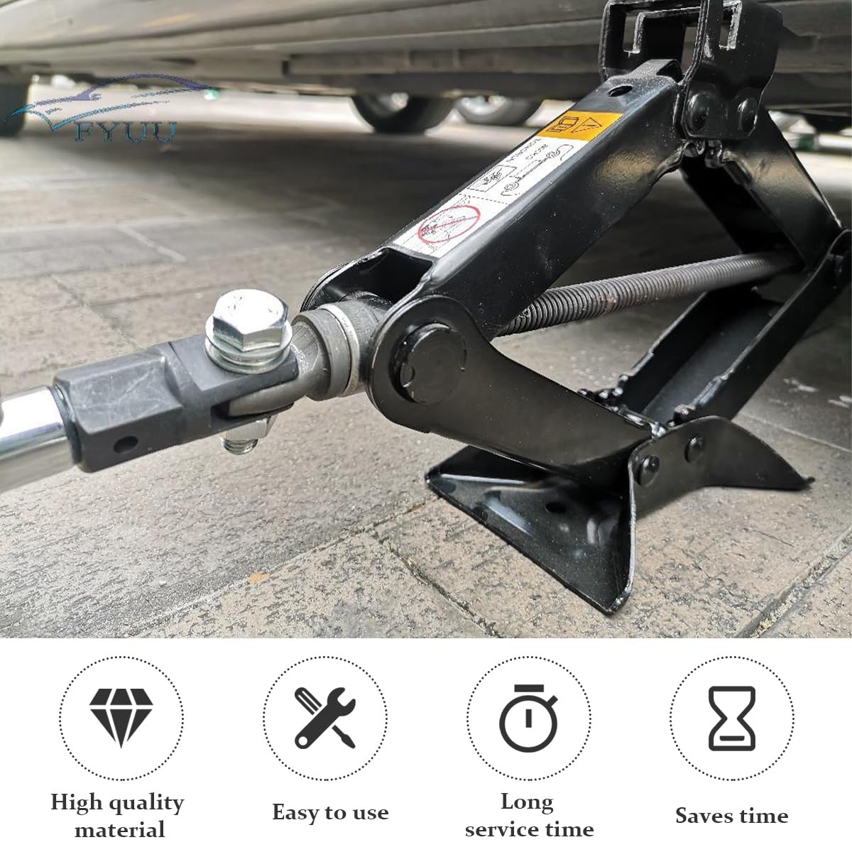 Kewucn Scissor Jack Adapter - 1/2