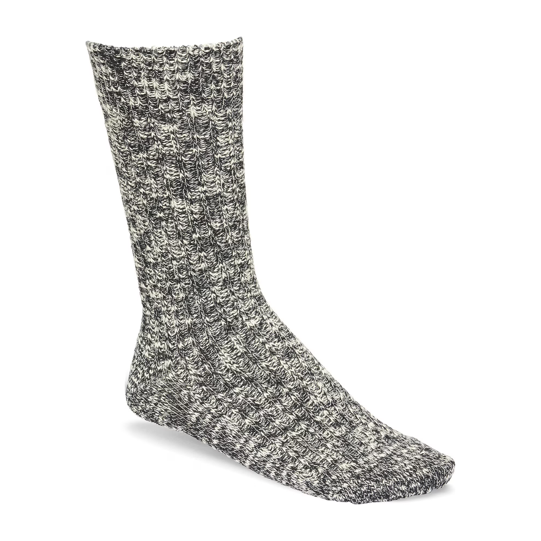 Birkenstock Women's Cotton Slub Socks - Comfortable Casual Crew Socks for Everyday Wear, Home & Outdoor Activities