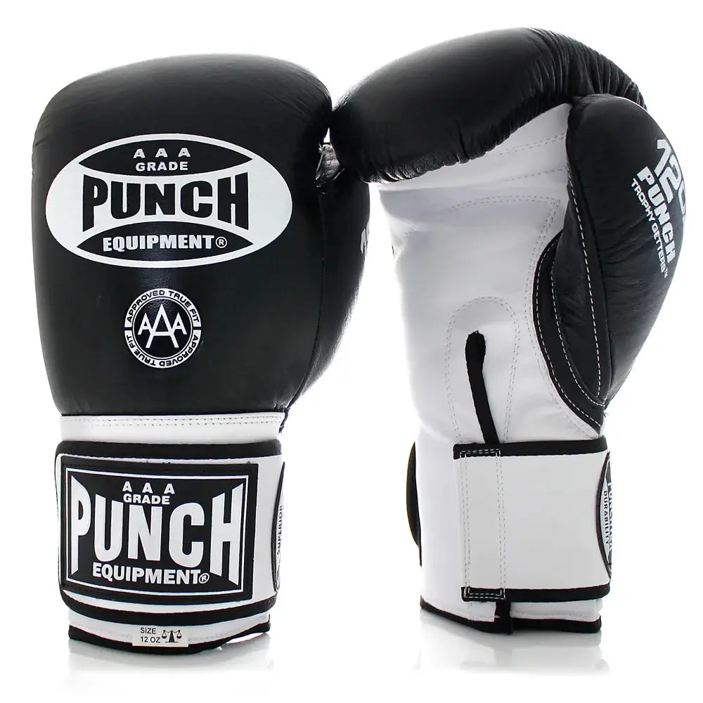 TROPHY GETTERS® Professional Boxing Gloves for Training & Competition - Premium Leather MMA Sparring Gloves for Men & Women - Ideal for Boxing Gyms, Home Workouts, and Martial Arts Training
