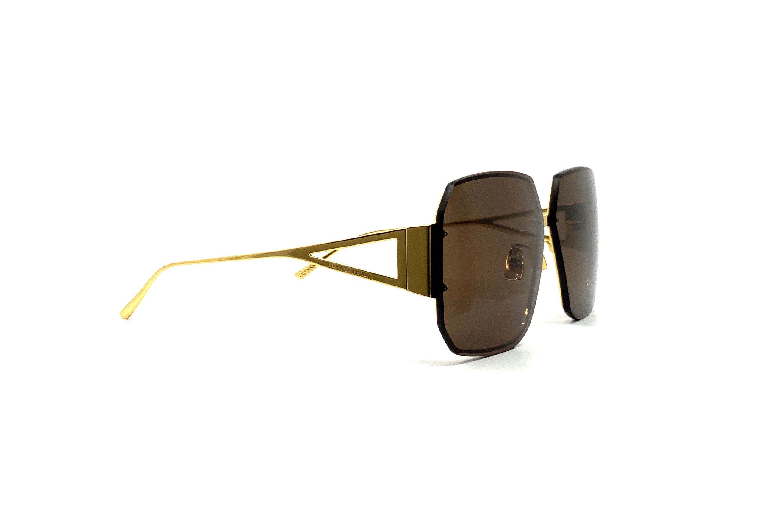 Bottega Veneta BV1085SA (002) Sunglasses - Luxury Designer Shades for Men & Women - Perfect for Outdoor Activities, Travel, and Fashion Statements