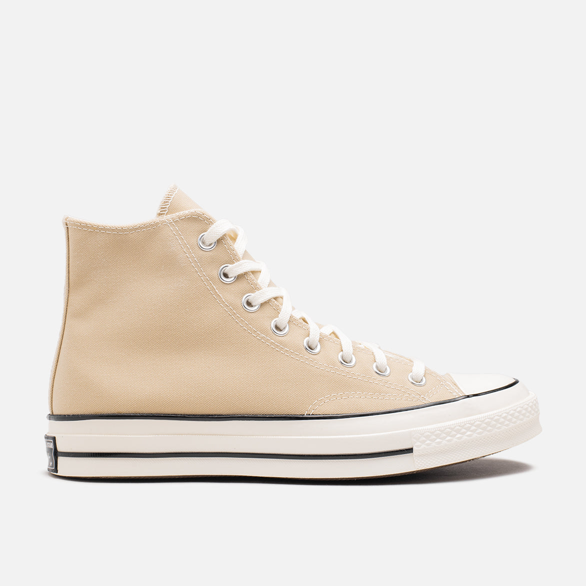 Chuck 70 Hi Oat Milk Sneakers - Classic High-Top Canvas Shoes for Men & Women | Perfect for Casual Wear, Street Style & Skateboarding