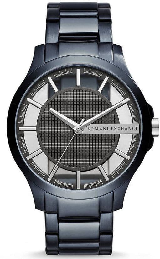 ARMANI EXCHANGE AX2401 Men's Stainless Steel Blue Dial Analog Quartz Watch - Stylish Accessory for Business, Casual & Formal Occasions