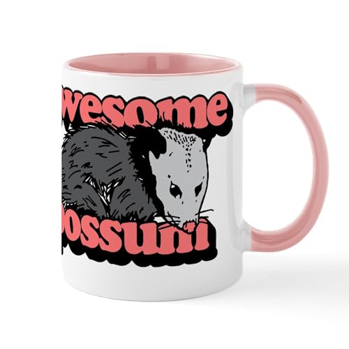 White/Pink Inside - Awesome Possum