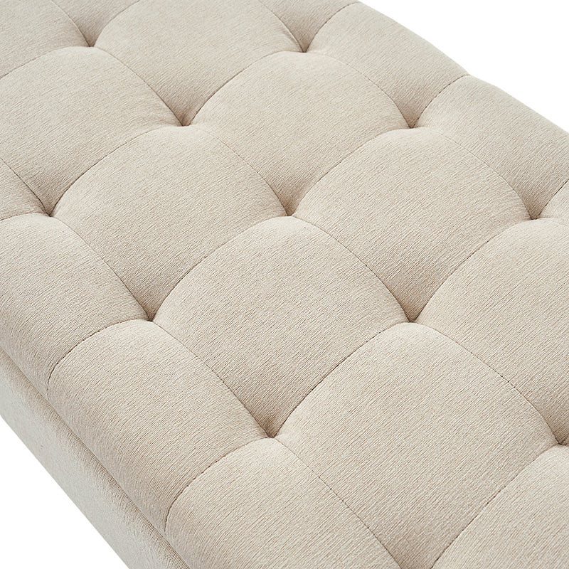 Salina Mid-Century Modern Inspired Storage Bench - Stylish Entryway & Living Room Seating with Hidden Storage - Perfect for Small Spaces & Home Organization