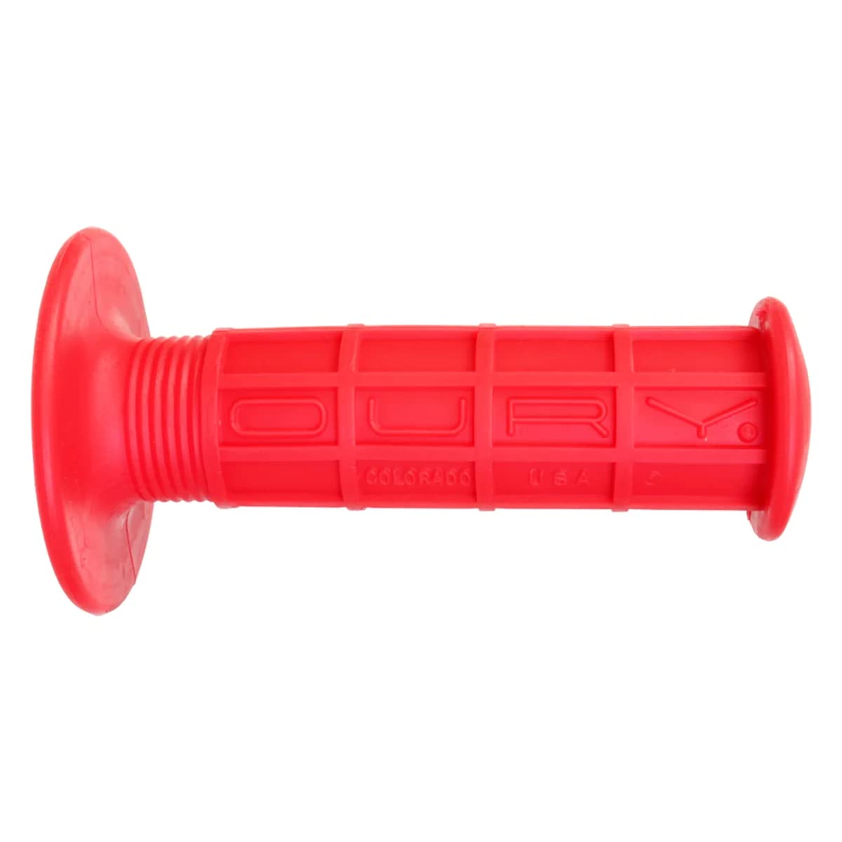 Oury Original BMX Bike Grips - Non-Slip Comfort Handlebar Grips for BMX, Mountain & Road Bikes - Red (Pair) | Perfect for Racing, Commuting & Off-Road Cycling