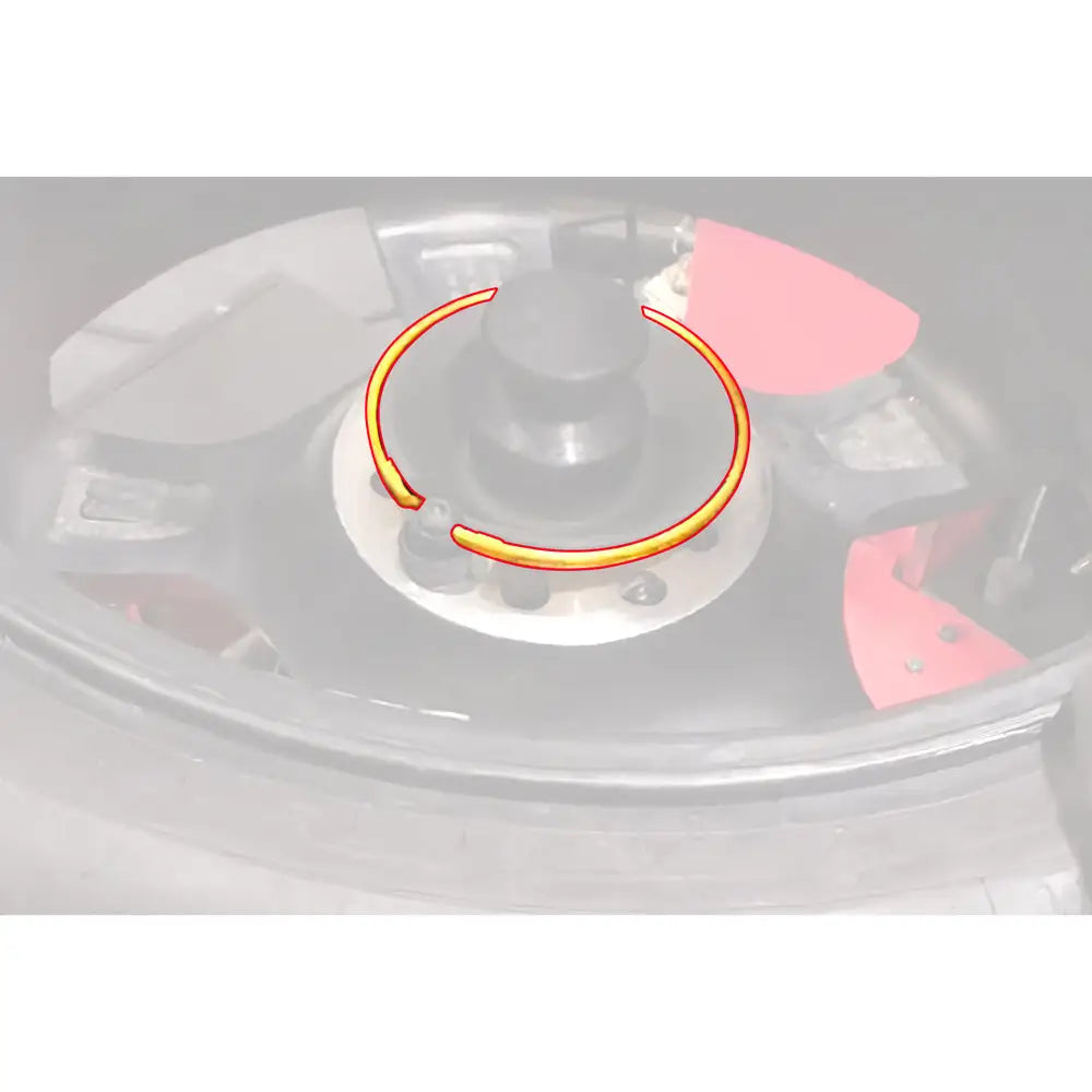 Corghi 461668C Yellow Plastic Cone Cover - Compatible with AM24, AM26 Models - Replacement Part Code Art. 50/500 (Ea.) - Perfect for Automotive Workshops & Tire Service Stations
