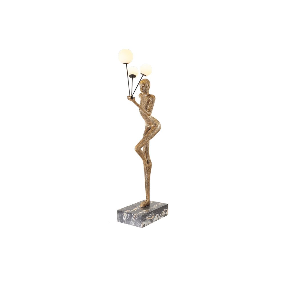 Modern Juggling Sculptor Floor Lamp - Adjustable LED Standing Light for Living Room, Bedroom & Office - Artistic Home Decor Lighting