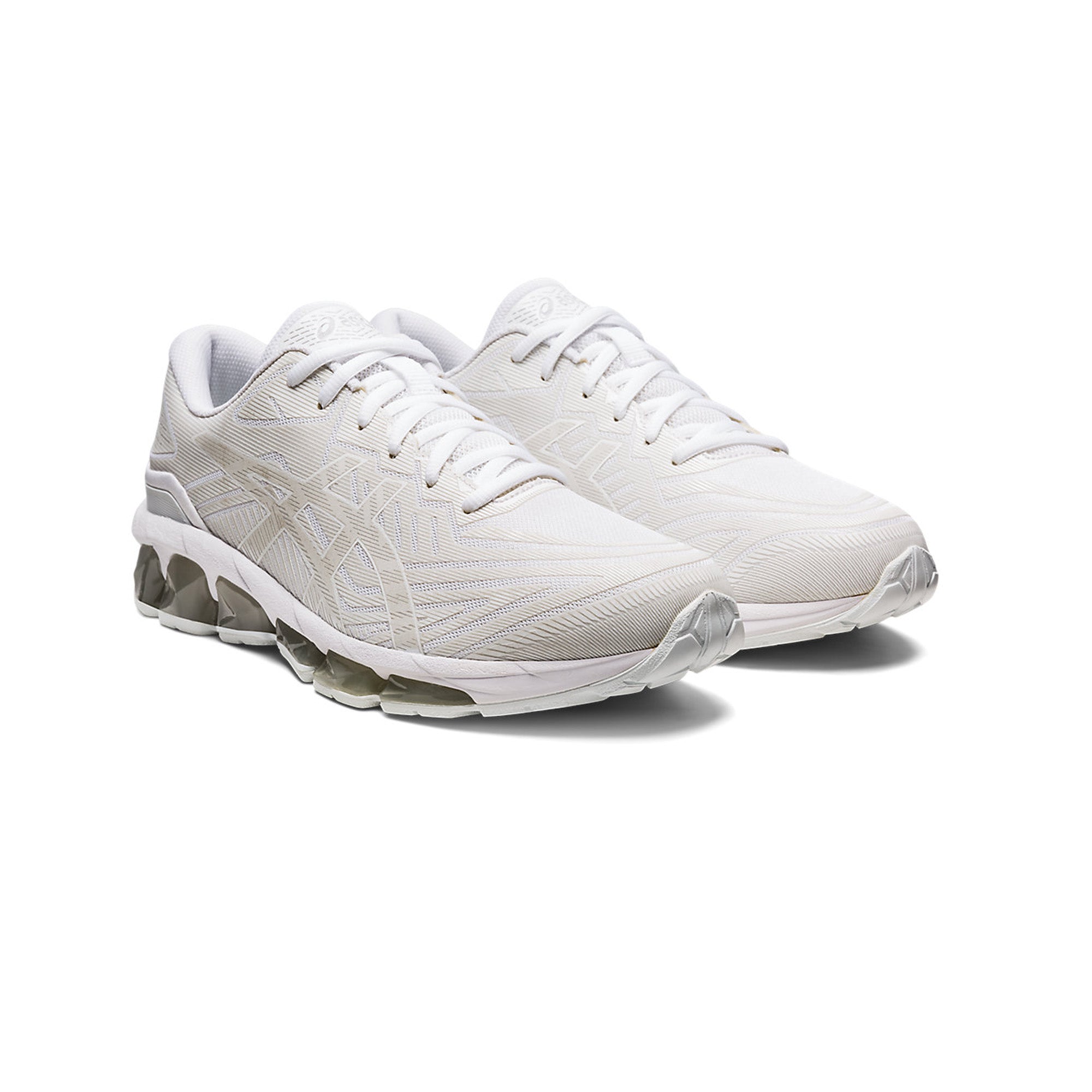 ASICS Gel Quantum 360 VII Running Shoes - White/White | Premium Cushioning for Men & Women | Perfect for Jogging, Gym Workouts & Daily Wear