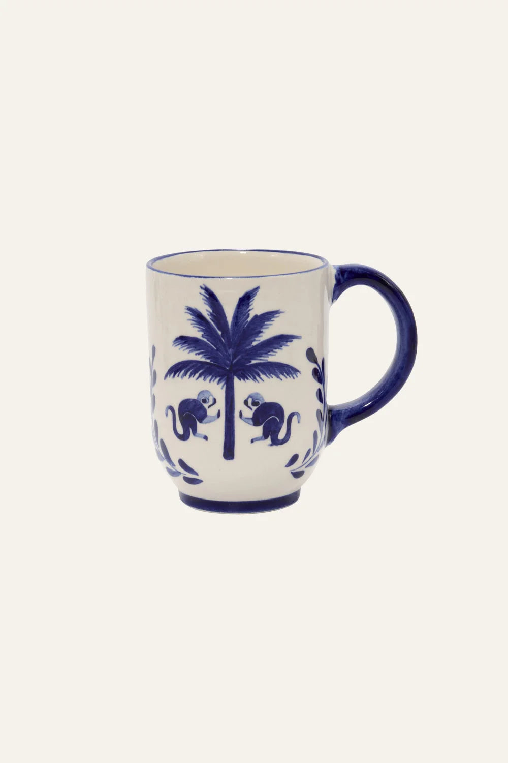 Premium Saimiri Ceramic Coffee Mugs Set of 2 - 12oz Porcelain Tea Cups with Comfort Handle - Perfect for Home, Office & Gifts - Dishwasher & Microwave Safe
