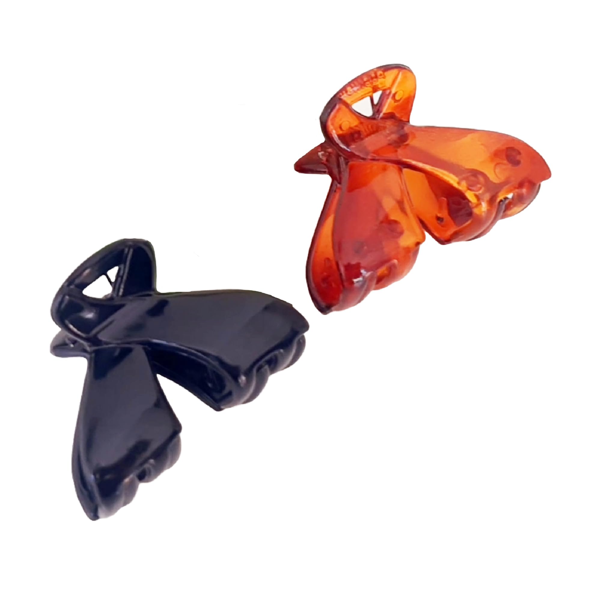 BIRDWARE Large Hair Clips for Women - Imported Rubber Acrylic Butterfly Hair Clutchers for Girls & Women | Perfect for Parties, Weddings & Everyday Styling